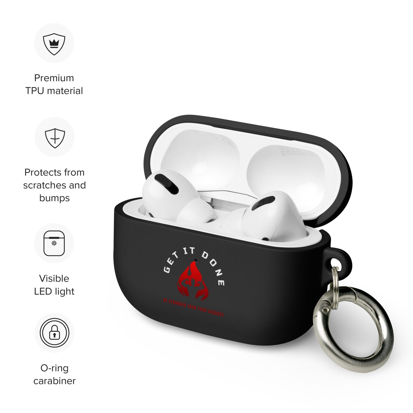 AirPods case "Get It Done"