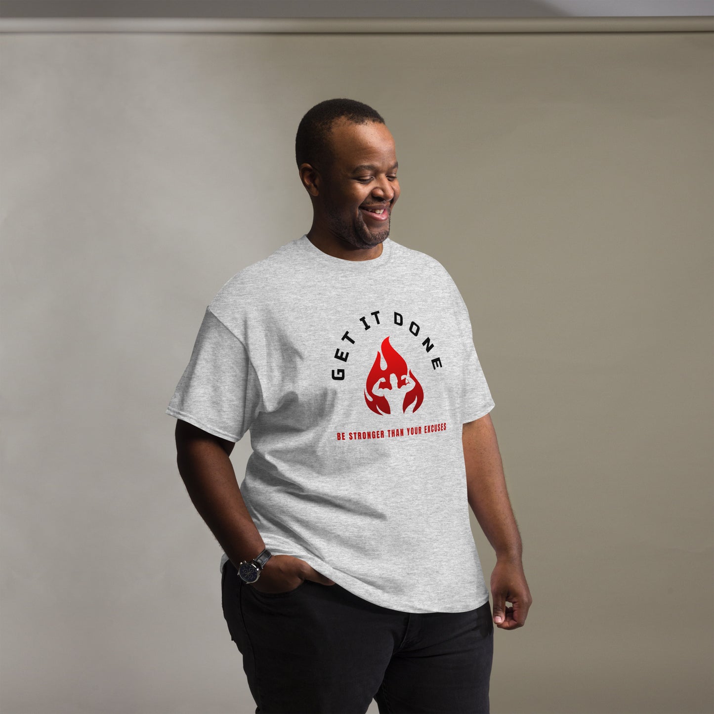 Men's classic tee "Get It Done"
