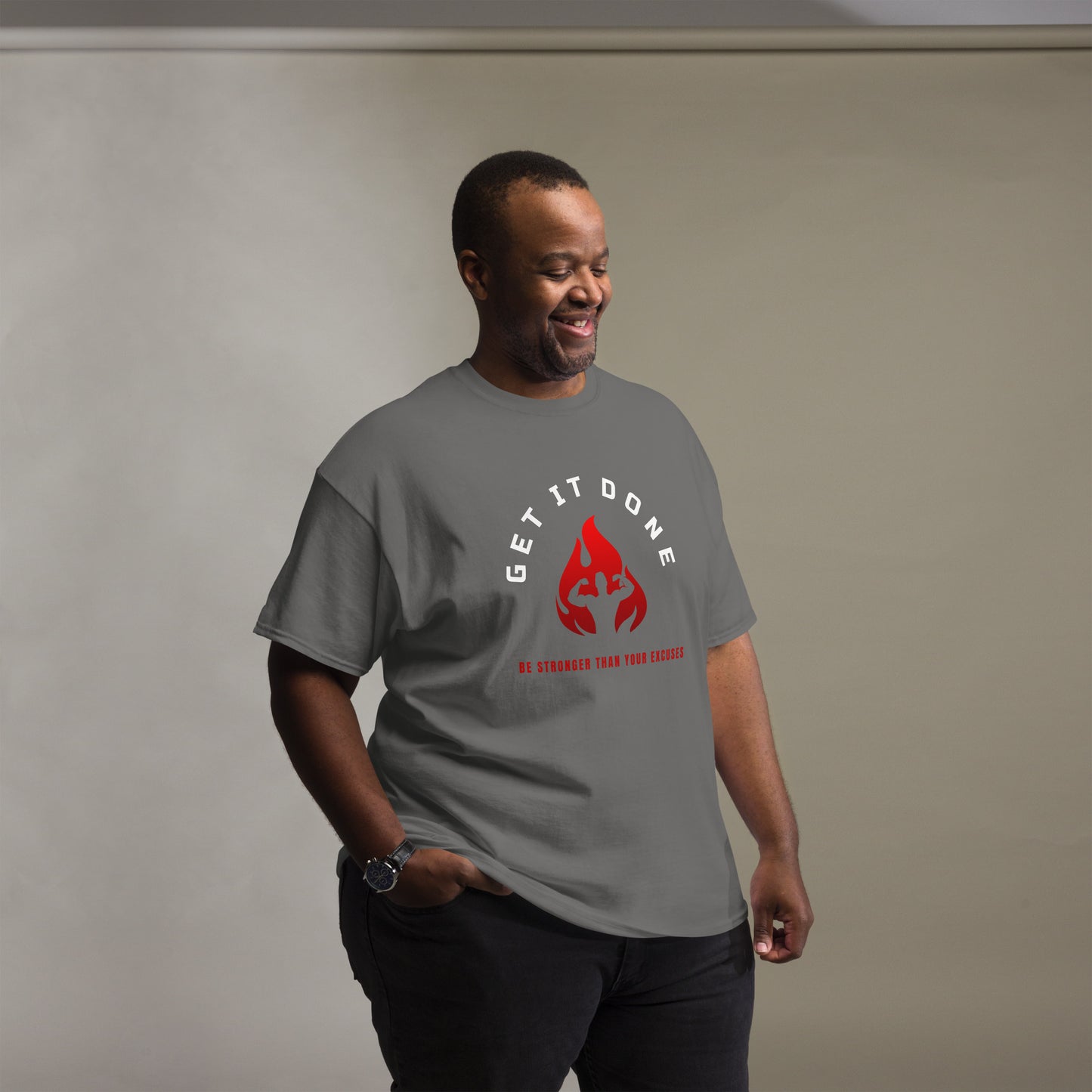 Men's classic tee "Get It Done"