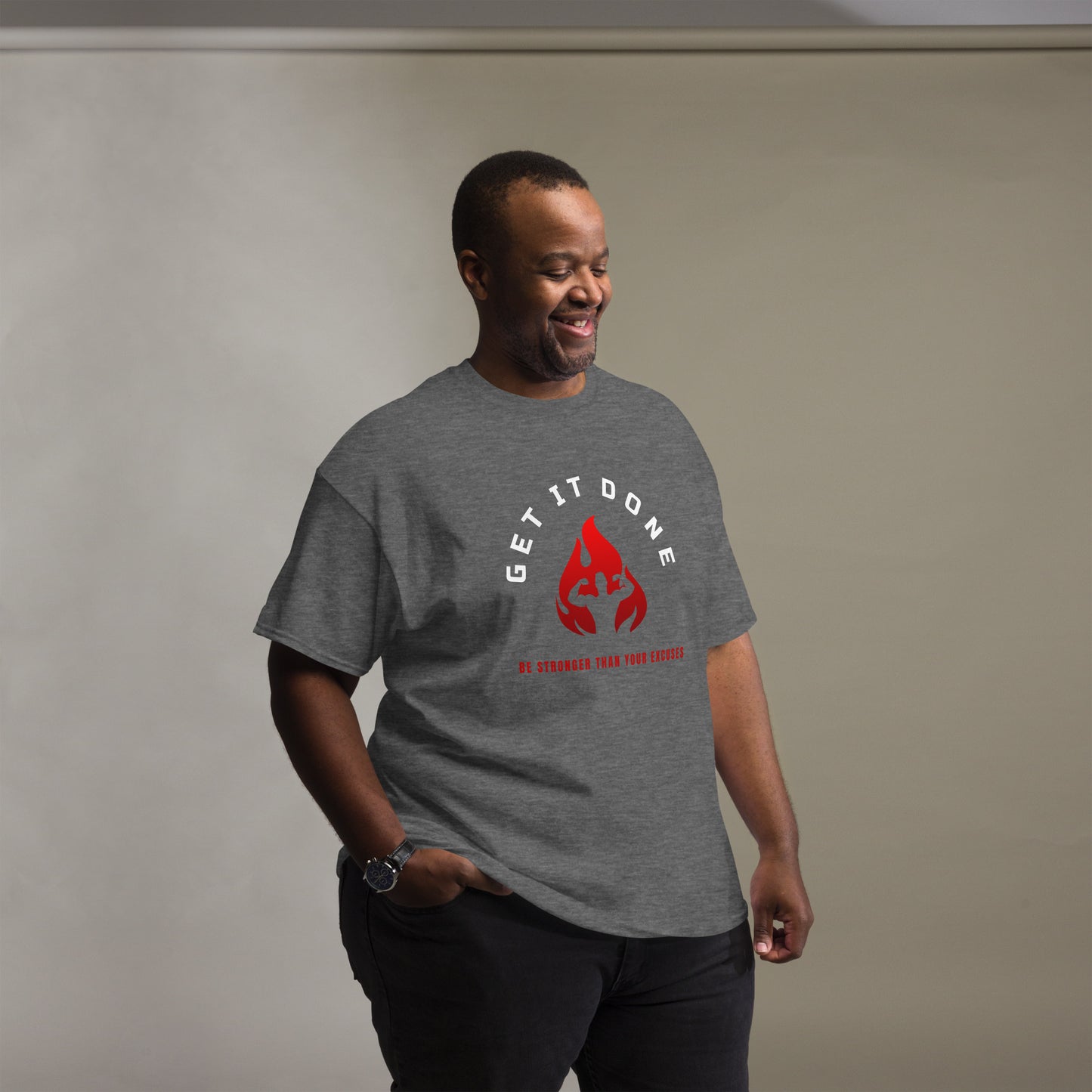 Men's classic tee "Get It Done"