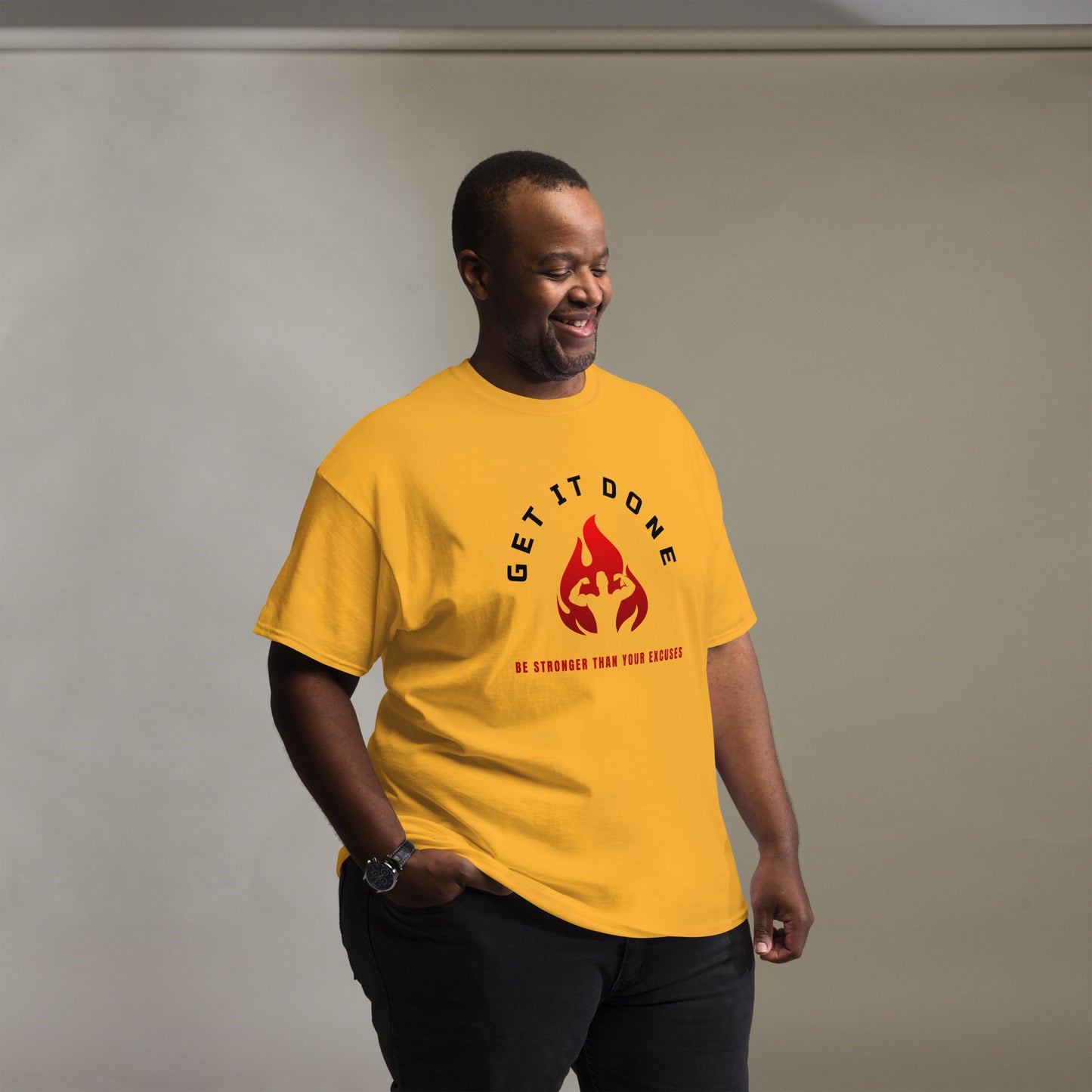 Men's classic tee "Get It Done"