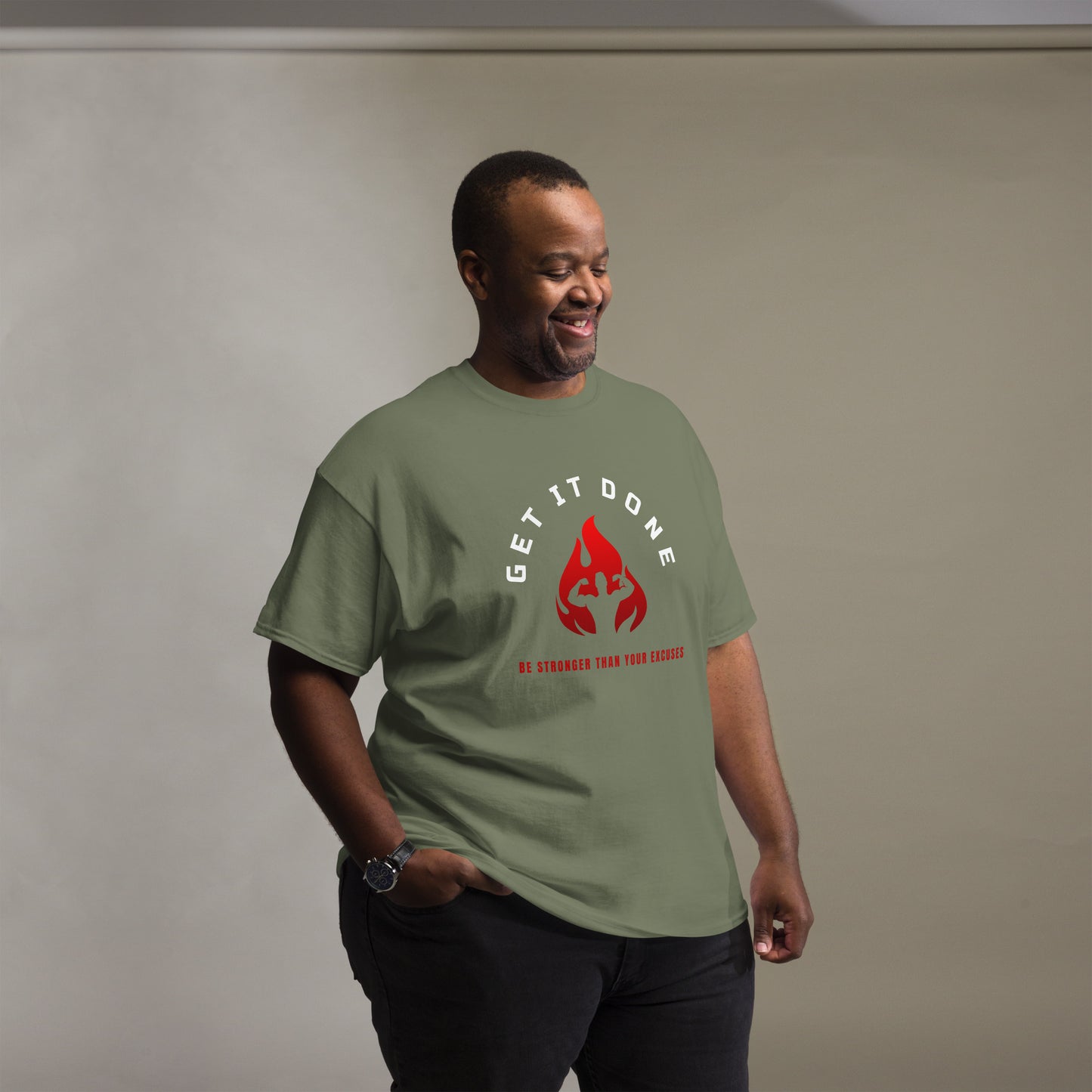 Men's classic tee "Get It Done"