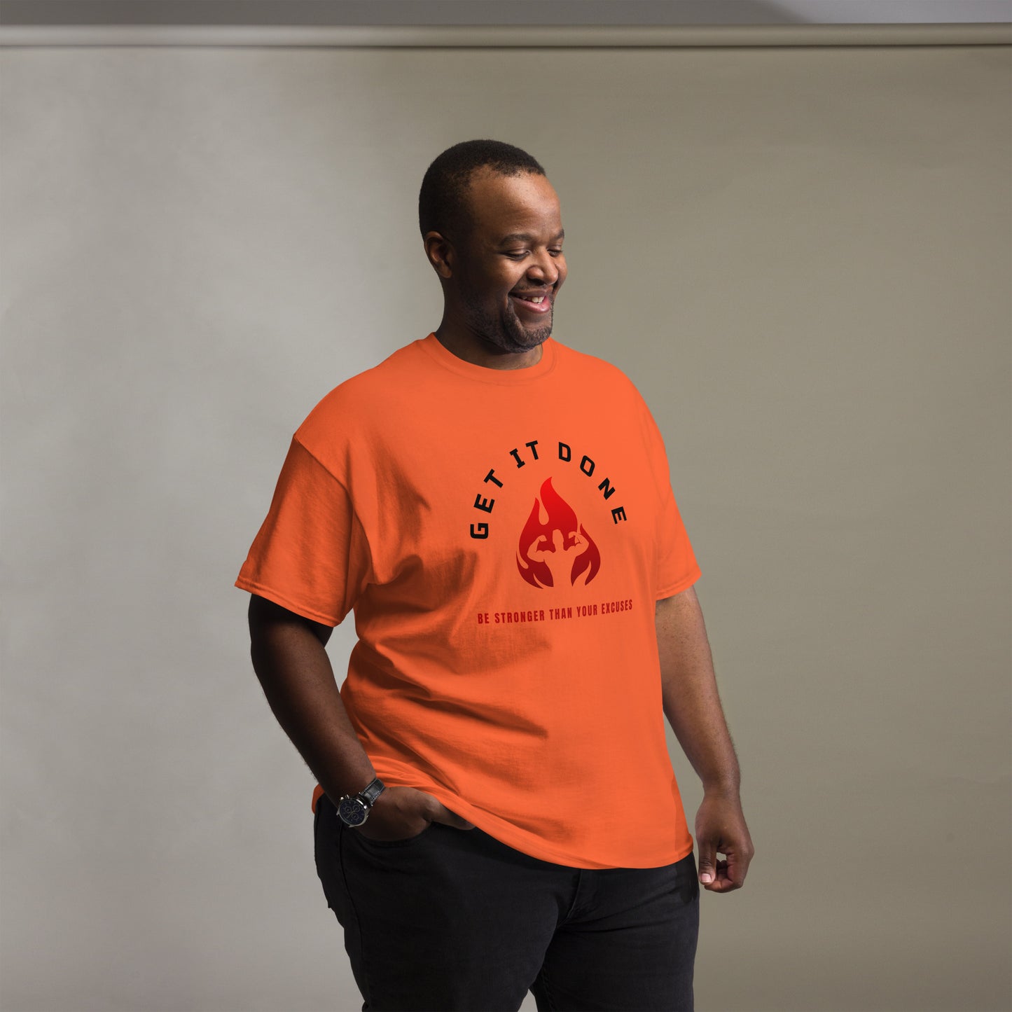 Men's classic tee "Get It Done"