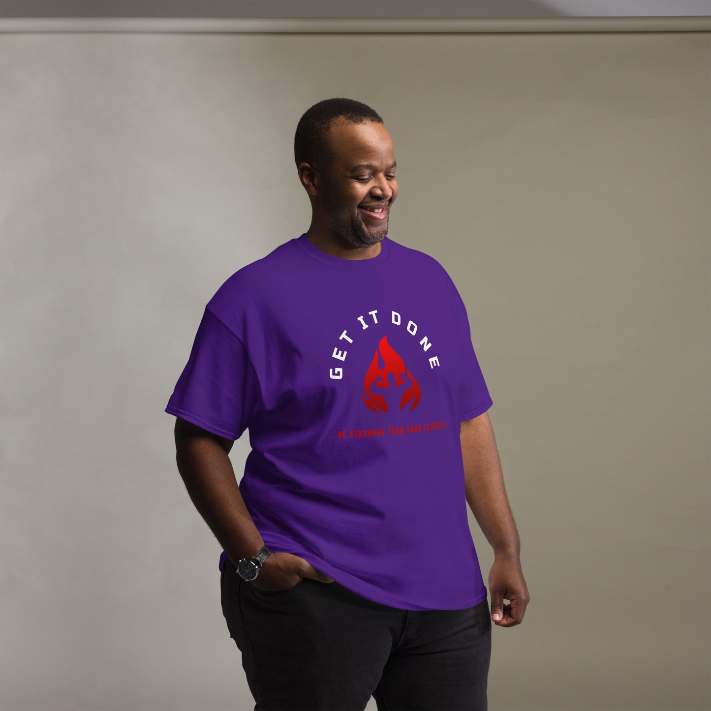 Men's classic tee "Get It Done"