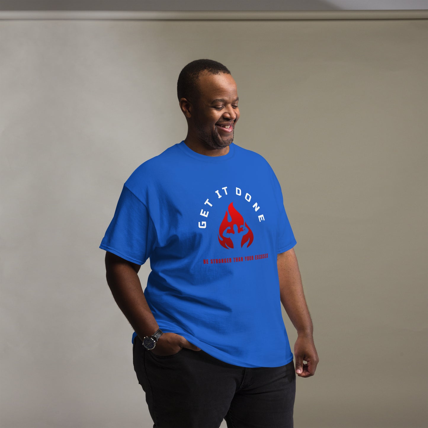 Men's classic tee "Get It Done"