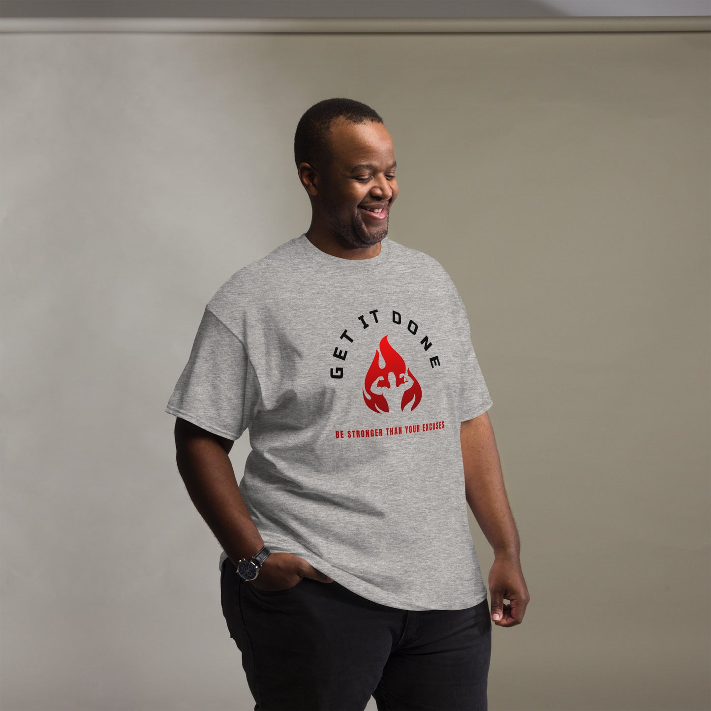 Men's classic tee "Get It Done"