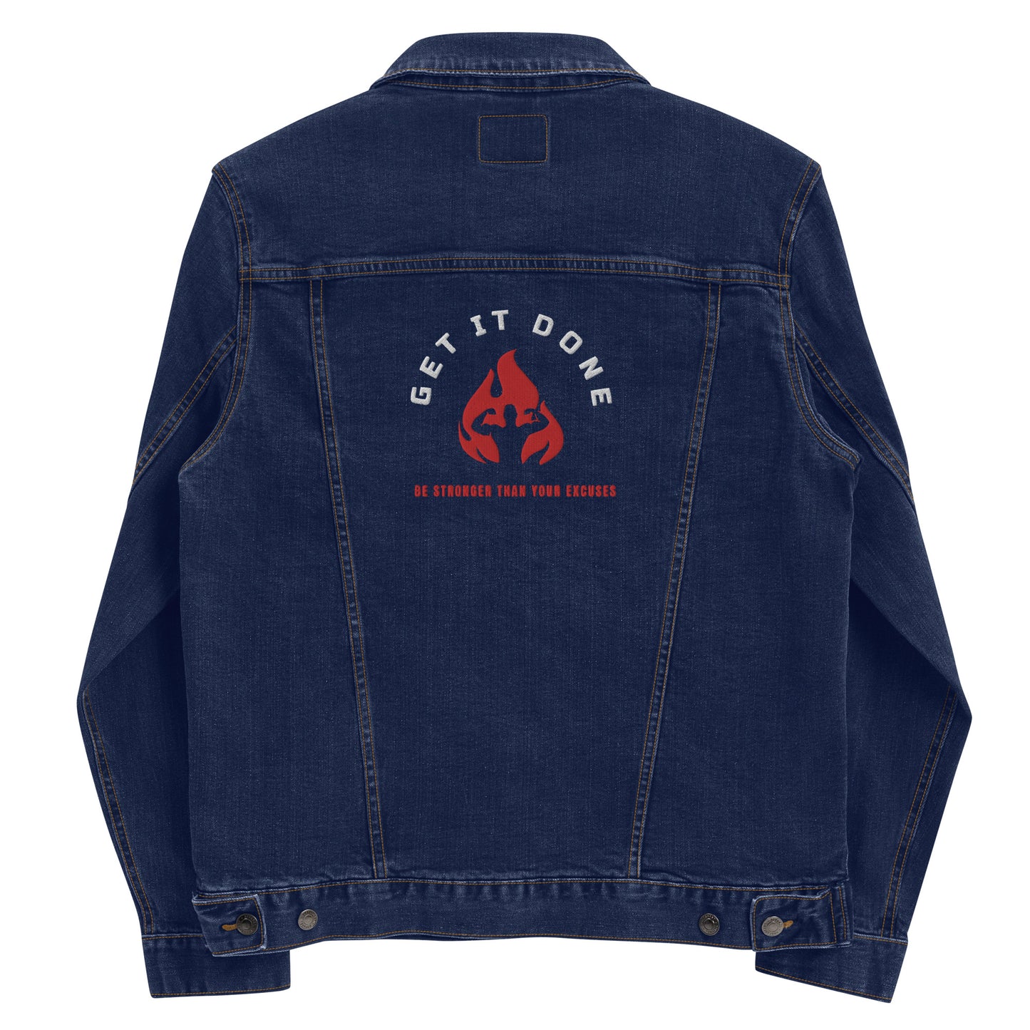 Unisex denim jacket "Get It Done"