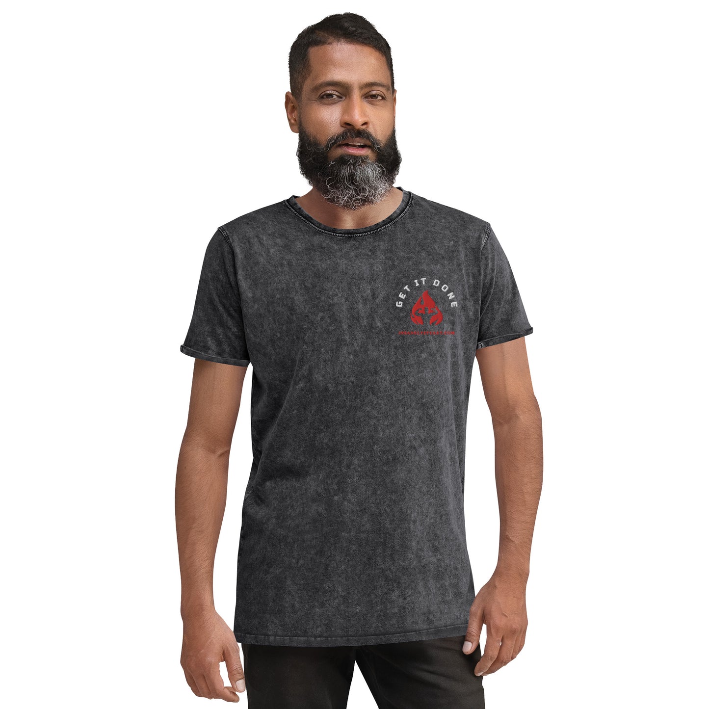 Denim T-Shirt "Get It Done"