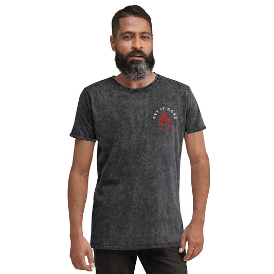 Denim T-Shirt "Get It Done"