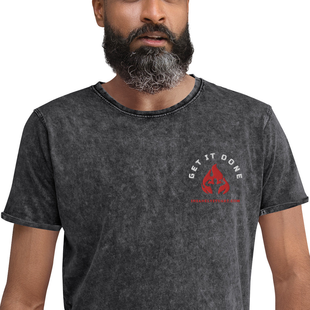 Denim T-Shirt "Get It Done"