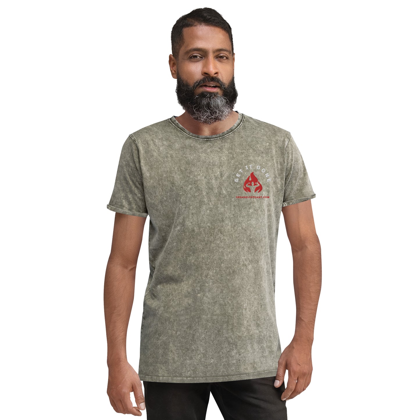 Denim T-Shirt "Get It Done"