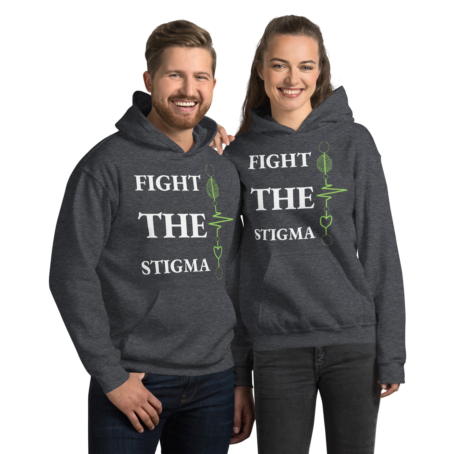 Unisex Hoodie "Fight The Stigma"