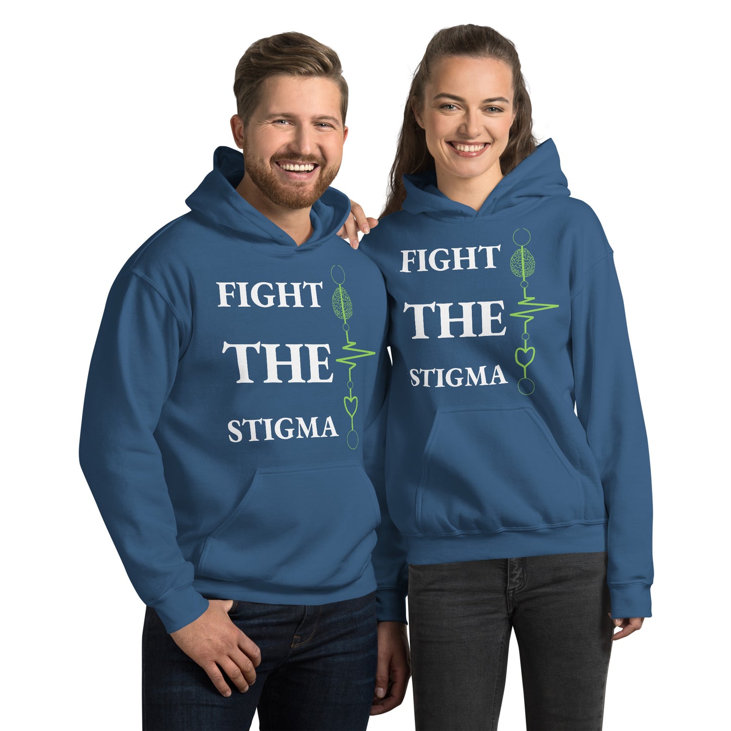 Unisex Hoodie "Fight The Stigma"