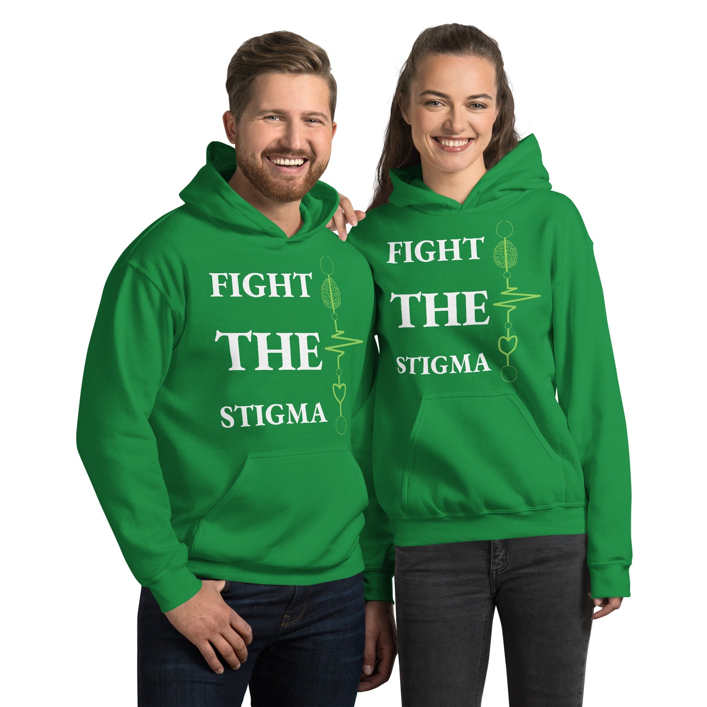 Unisex Hoodie "Fight The Stigma"
