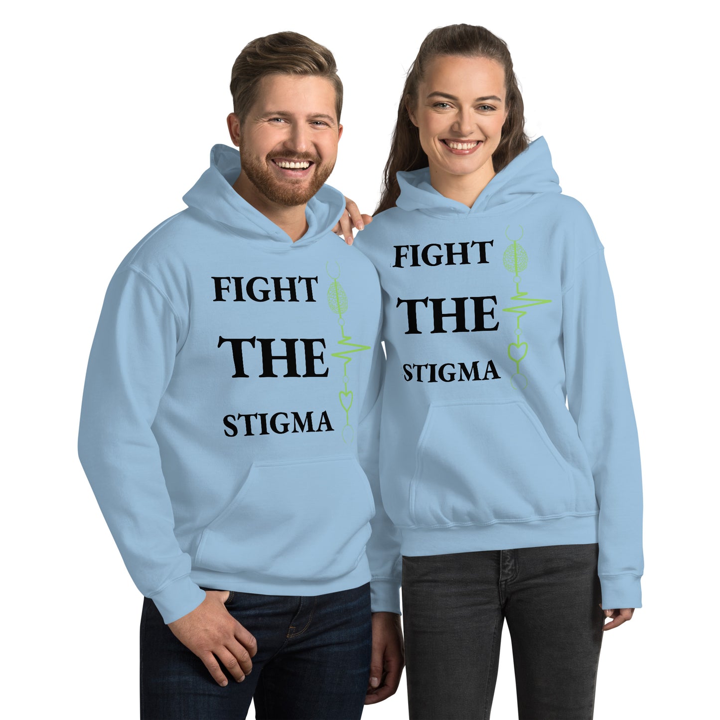Unisex Hoodie "Fight The Stigma"