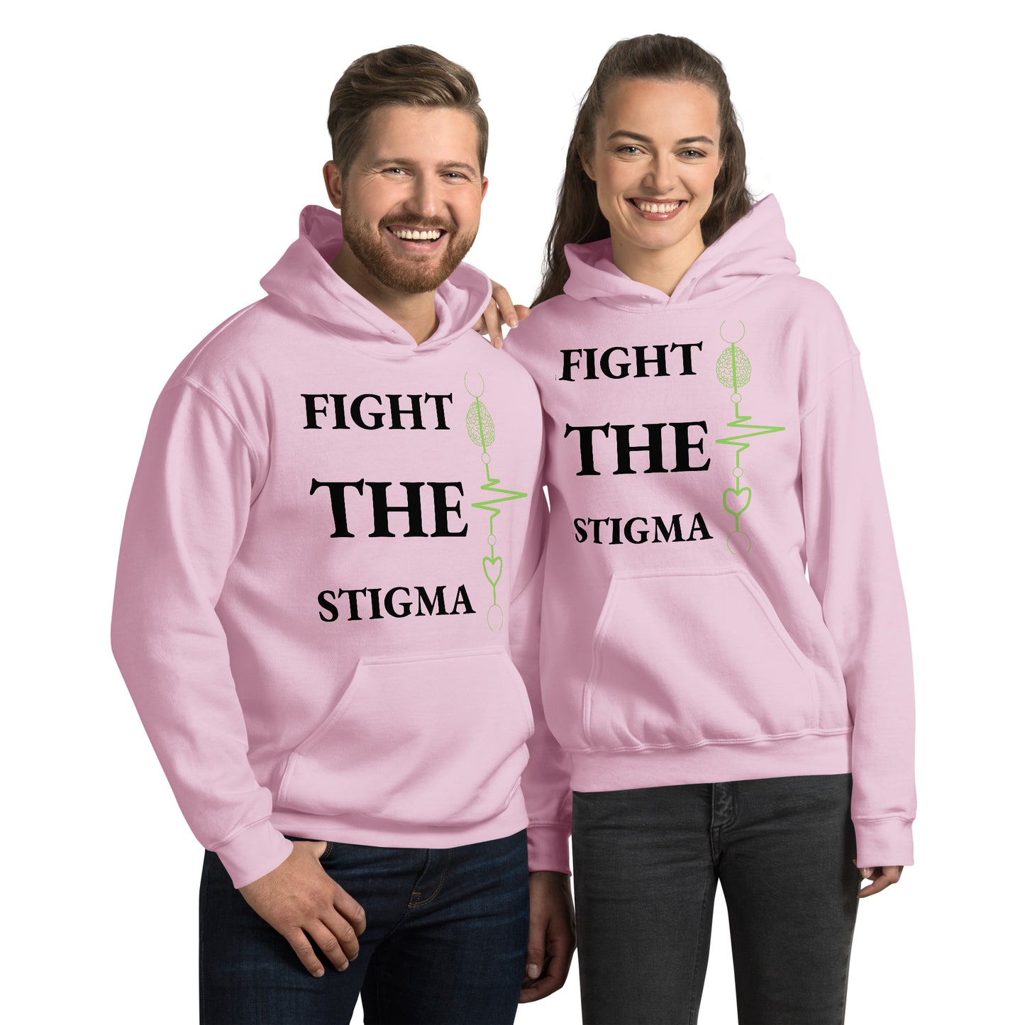 Unisex Hoodie "Fight The Stigma"