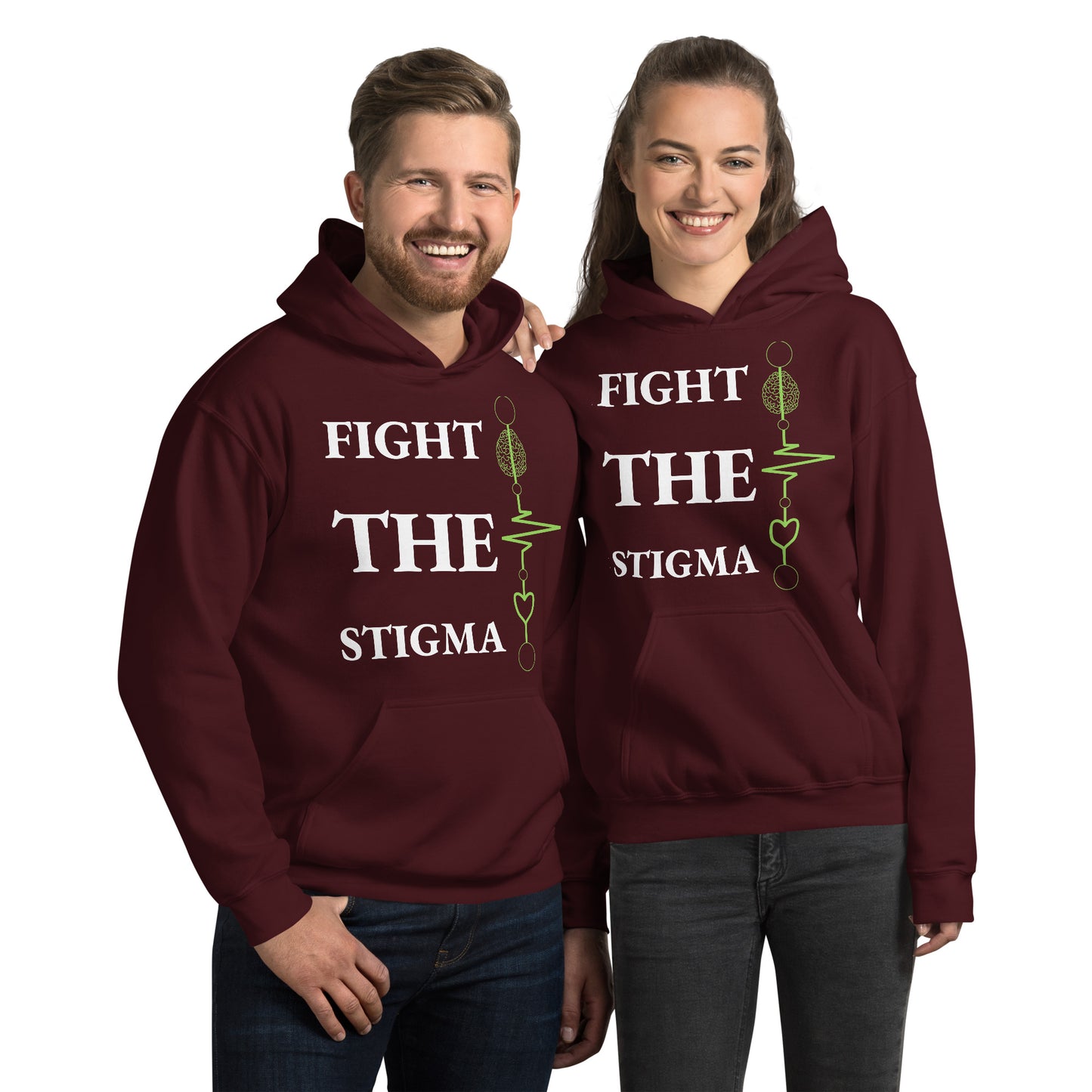 Unisex Hoodie "Fight The Stigma"