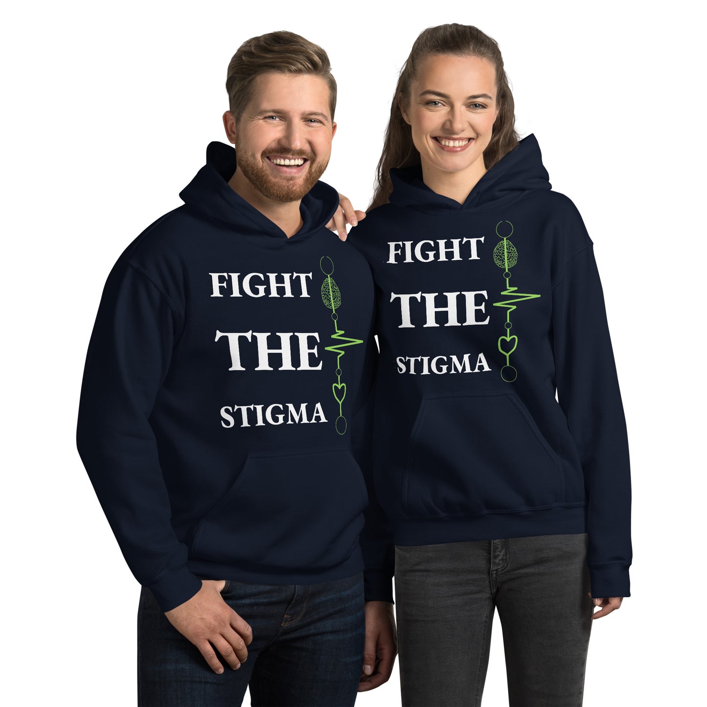 Unisex Hoodie "Fight The Stigma"