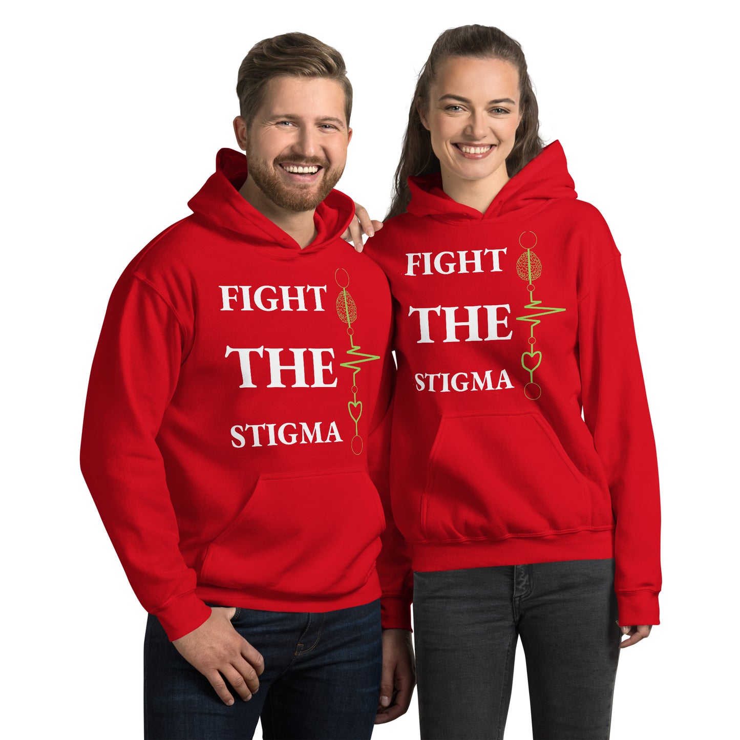 Unisex Hoodie "Fight The Stigma"