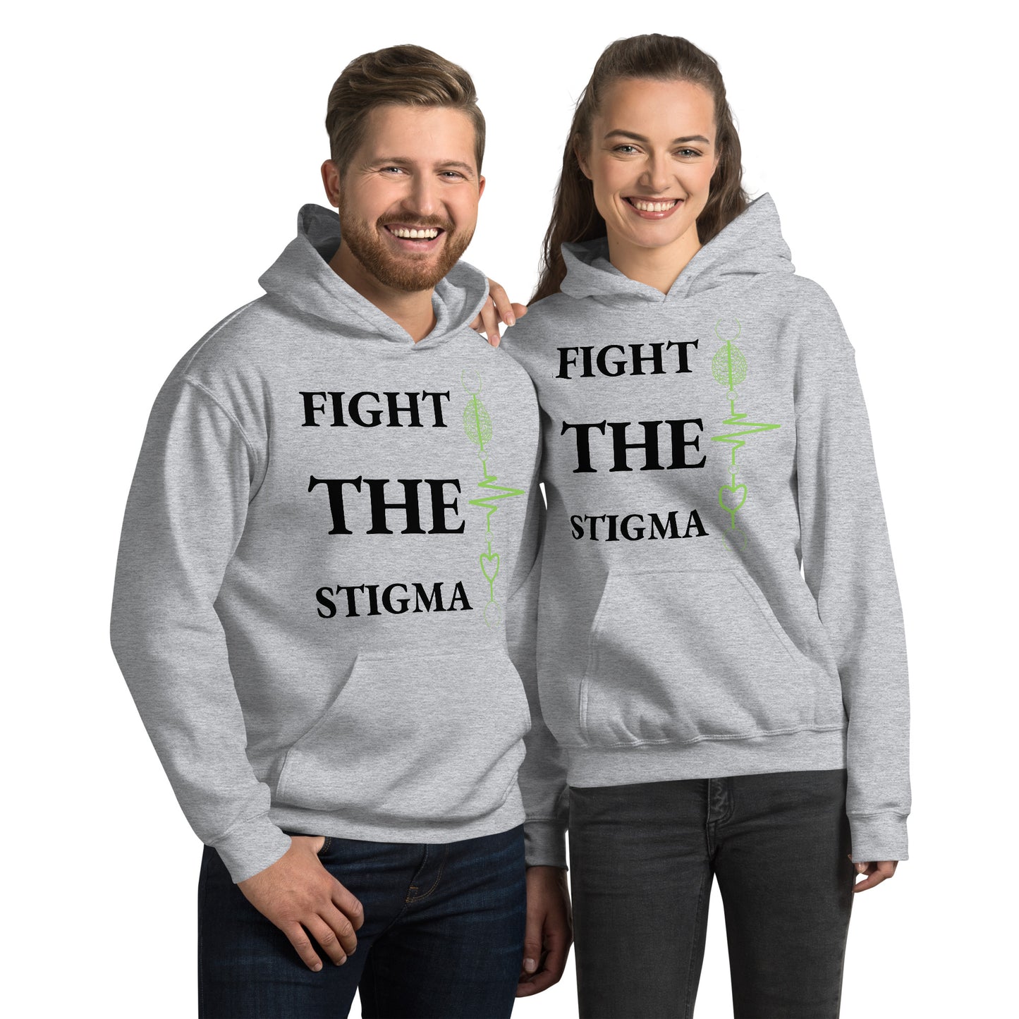 Unisex Hoodie "Fight The Stigma"