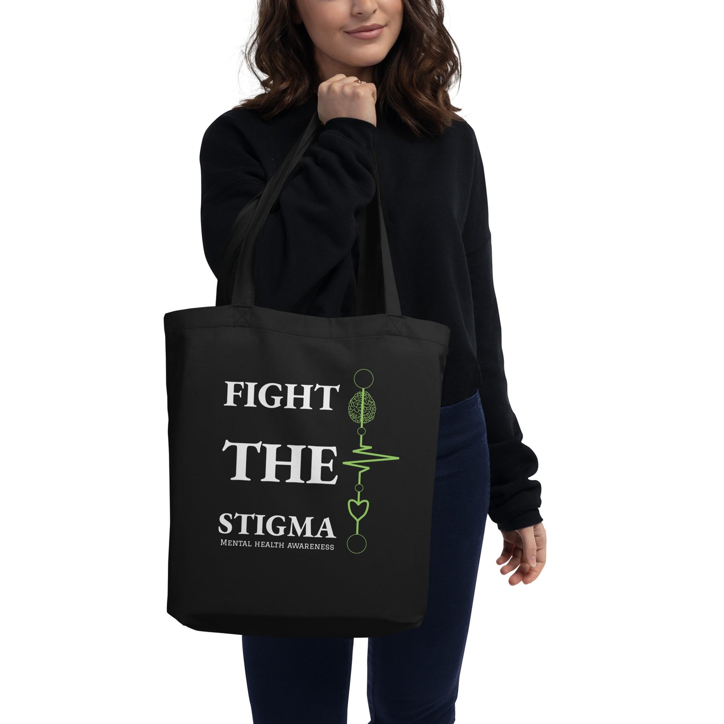 Eco Tote Bag "Fight The Stigma"